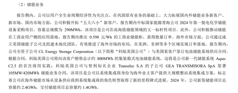 榜首依旧是宁德时代！2024年储能业务出货量TOP10盘点